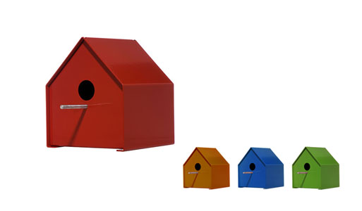 Steel Birdhouses
