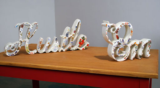 Stephanie DeArmond Ceramic Letter Pieces