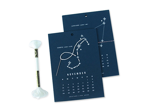 Stitch the Stars 2013 Calendar