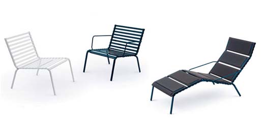 Striped collection by Ronan and Erwan Bouroullec