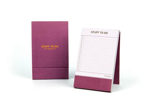 Stuff To Do and Great Ideas Notebooks
