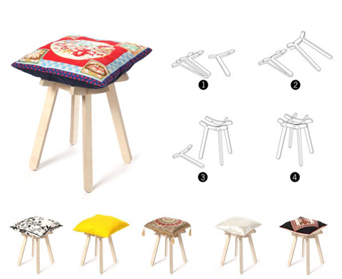 Tab Stool, 5.5 designers