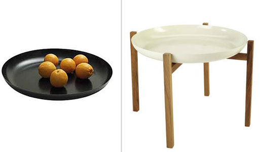 Tablo Tray and Teak Stand