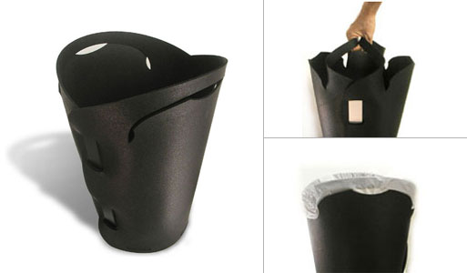 Recycled Tire Wastebasket