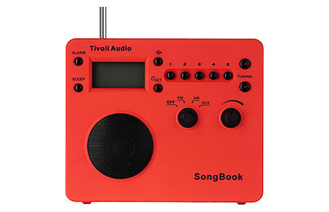 SongBook radio (red)