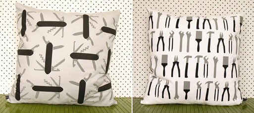 Tool Print Cushions