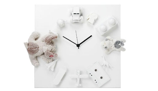 Limited Edition White Treasure Clock