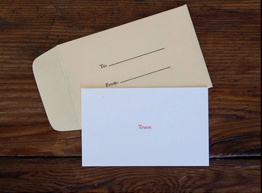 Tiny Letterpress Cards