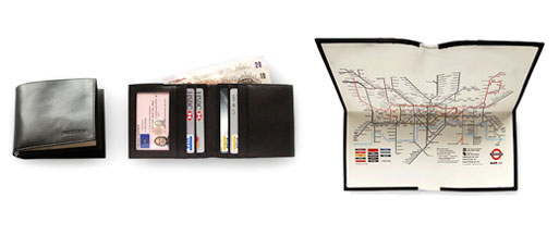 Tube Map Wallet