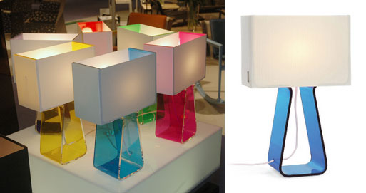 Pablo Tube Top Colored Small Table Lamps