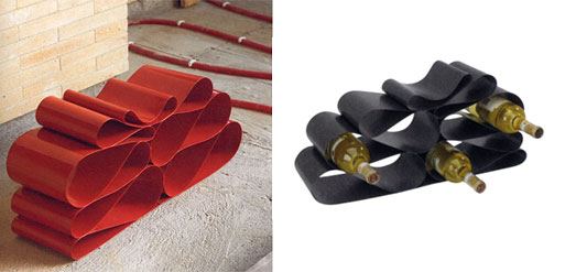 The Vinello Wine Rack by Umbra U+ Collection