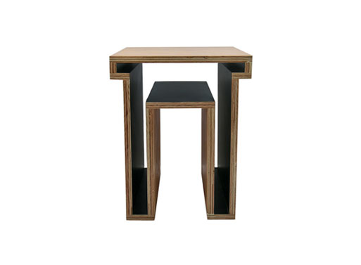 Plywood Void Stool