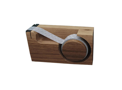 Walnut Wood Tape Cutter