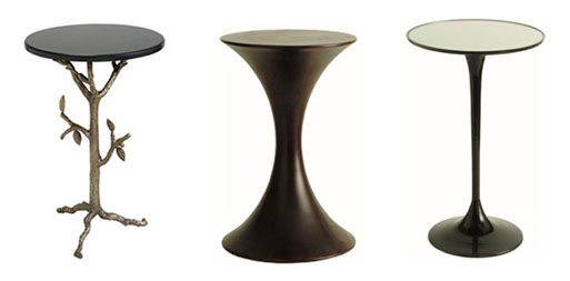 Sherwood Brass, Black Walnut and Jetson End Tables