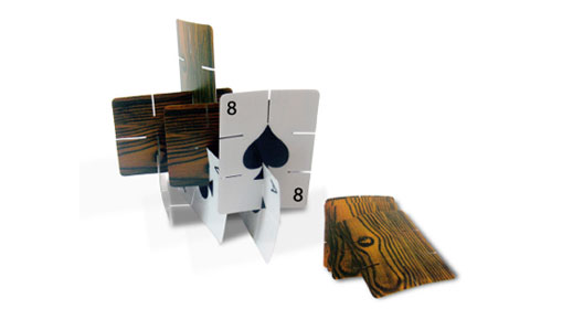 Woodgrain Playing Cards