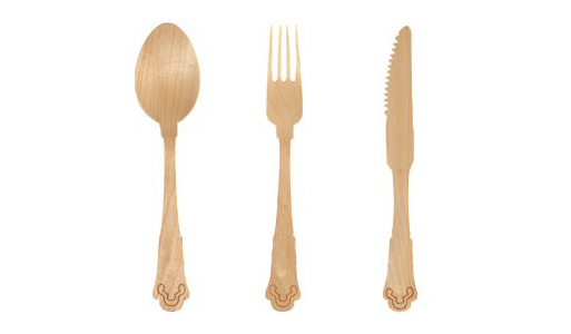 Wooden Picnic Utensils