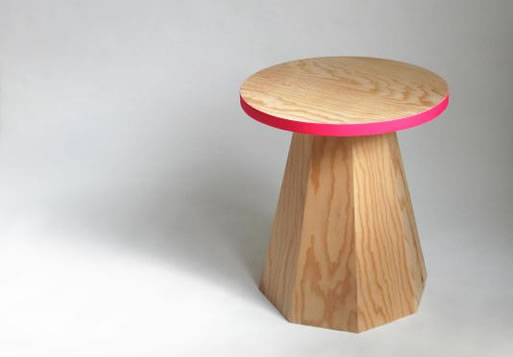 Wooden Beisteller (Side Table)