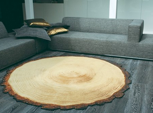 Woody Wood Rug