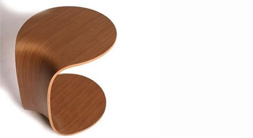 yo-yo beechwood table by moroso of italy