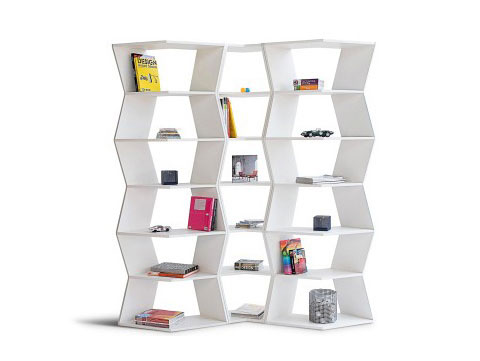 B-LINE Zig-Zag Modular Bookcase