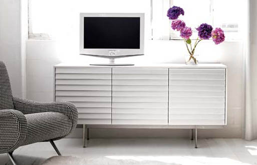 Sussex Credenza Three with Drawers