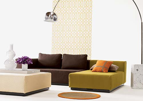 Vega Chaise, Sofa & Ottoman